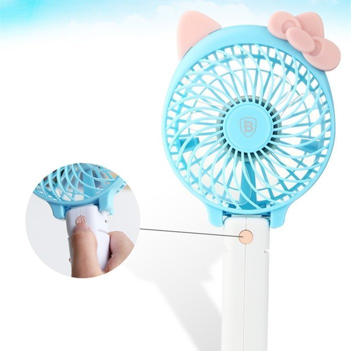StrongFirst Portable USB Rechargeable Hand Mini Fans 2000mAh Battery for Laptop Computer Desk Desktop Table Floor... N6