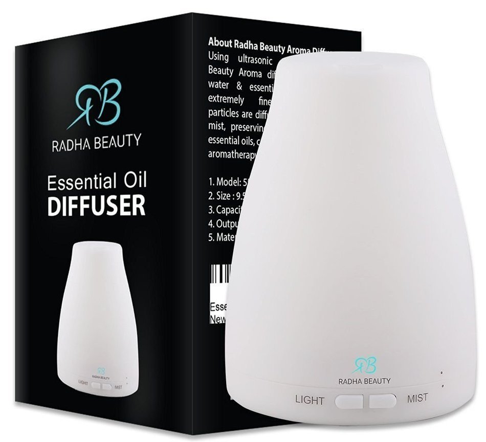Aromatherapy Essential Oil Diffuser 7 colors - 120 ml Portable Ultrasonic Cool N2