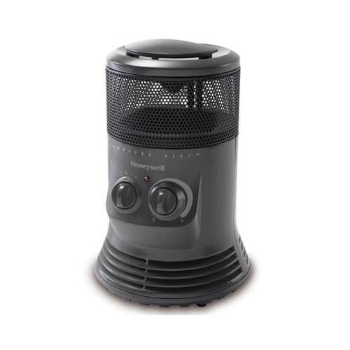 Honeywell Mini Tower 360 surround heater - GREY. Convenient carrying handle, multiple heat settings HZ0360