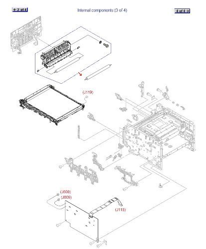 HP CP1215 Transfer Roller N3