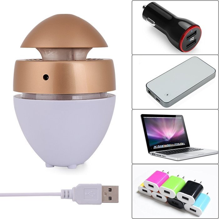 Lidodo Newest Design Mini USB Humidifier Portable Cool Mist Humidifier Small Humidifier for Single Room Baby Car... N2