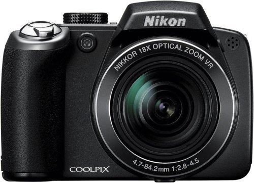Nikon Coolpix P80 10.1MP Digital Camera with 18x Wide Angle Optical Vibration Reduction Zoom (Black) N4