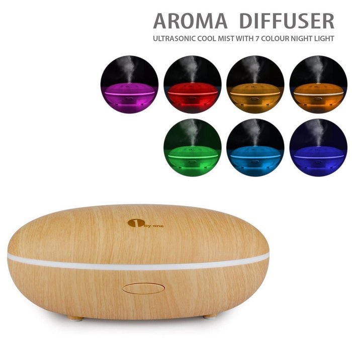 Essential Oil Aroma Diffuser Ultrasonic Humidifier Air Aromatherapy Purifier:New by WW shop N5