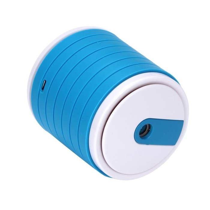 DZT1968 Home Mini Ultrasonic Aroma LED USB Humidifier Air Diffuser Purifier Atomizer blue N3