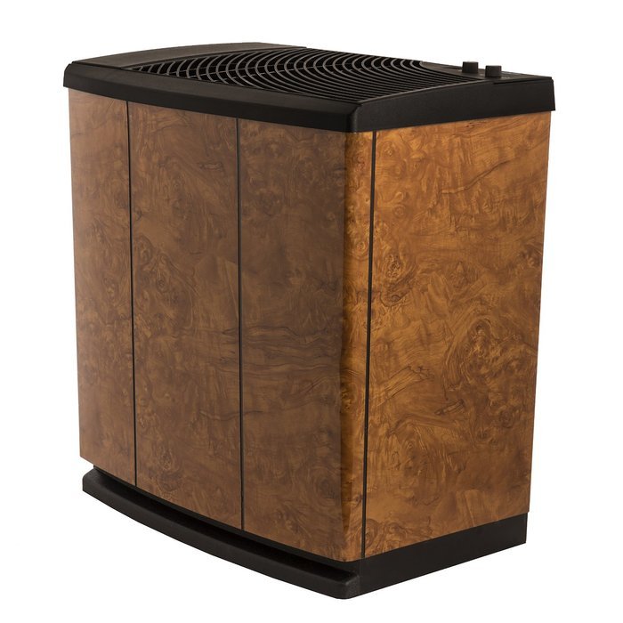 AIRCARE H12-400HB 3-Speed Whole-House Console-Style Evaporative Humidifier, Oak Burl N2