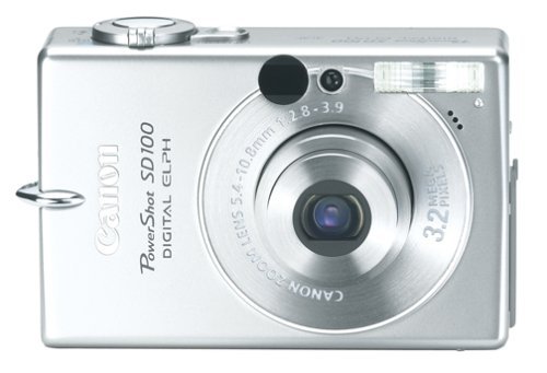 Canon PowerShot SD100 3.2MP Digital ELPH Camera w/ 2x Optical Zoom N4