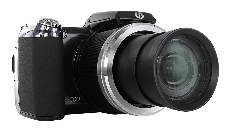 HP HP-D3500 14MP Digital Camera with 36x Optical Image Stabilized Zoom and 3-Inch LCD Screen (Black) N6