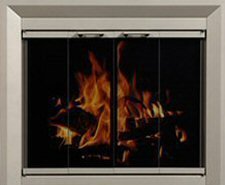 Residential Retreat Drake Medium Size Bi-Fold Fireplace Screen Door
