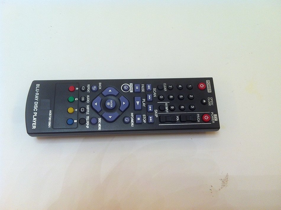 New Akb73615801 Blu-ray Disc Replaced Remote Control fit for Lg Bp125 Bp200 Bp220 Bp220n Bp320 Bp320n Bp325w N2