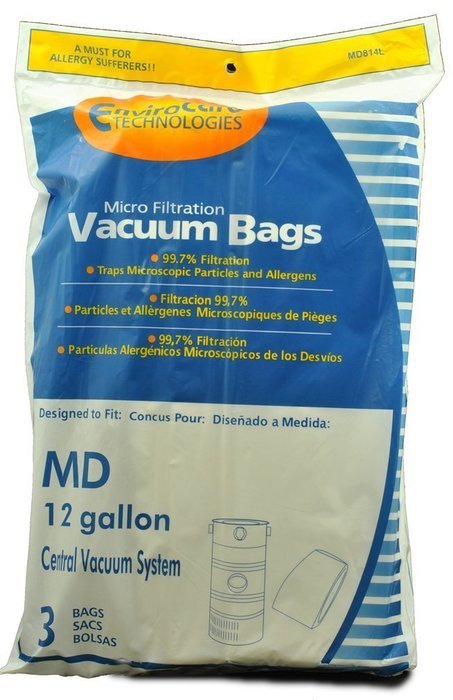 Modern Day Central Vacuum Bags 12 gal N2