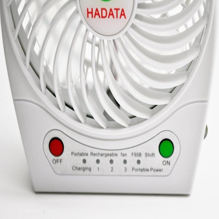 Momoday&reg; Mini Personal Electrical Portable Fan Rechargeable Power Bank Fan 3 Speeds Desktop Summer Cooler Fan... N2