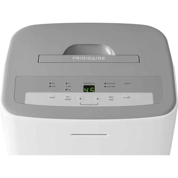 30-Pint Dehumidifier with Effortless Humidity Control, White N9