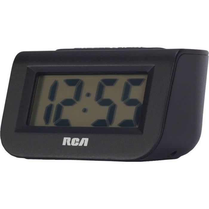 RCA RCD10 Alarm Clock with 1 LCD Display