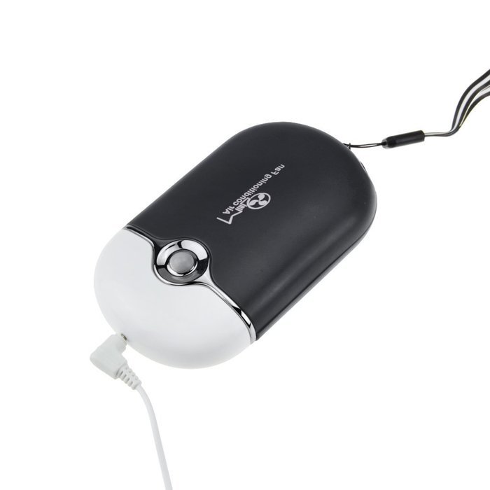 BXT Portable Mute Battery/USB Power Personal Air Condtioner Mini Fan Summer Sports Travel Handheld Bladeless Pocket... N3