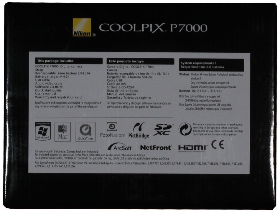 Nikon Coolpix P7000 10.1 MP Digital Camera with 7.1x Wide Zoom-Nikkor ED Lens and 3-Inch LCD N7