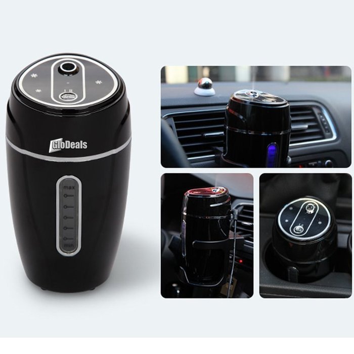 Glodeals Mini USB Car Air Humidifier /Air Mist Purifier for Car/Office/Home N3