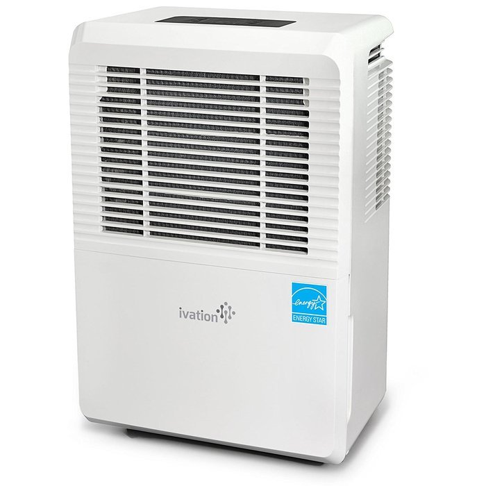 Ivation 70 Pint Energy Star Dehumidifier - Large-Capacity For Spaces Up To 4,500 Sq Ft &ndash; Includes Programmable... N3