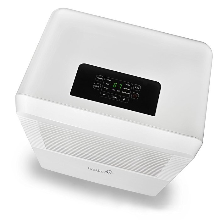 Ivation 70 Pint Energy Star Dehumidifier - Large-Capacity For Spaces Up To 4,500 Sq Ft &ndash; Includes Programmable... N4