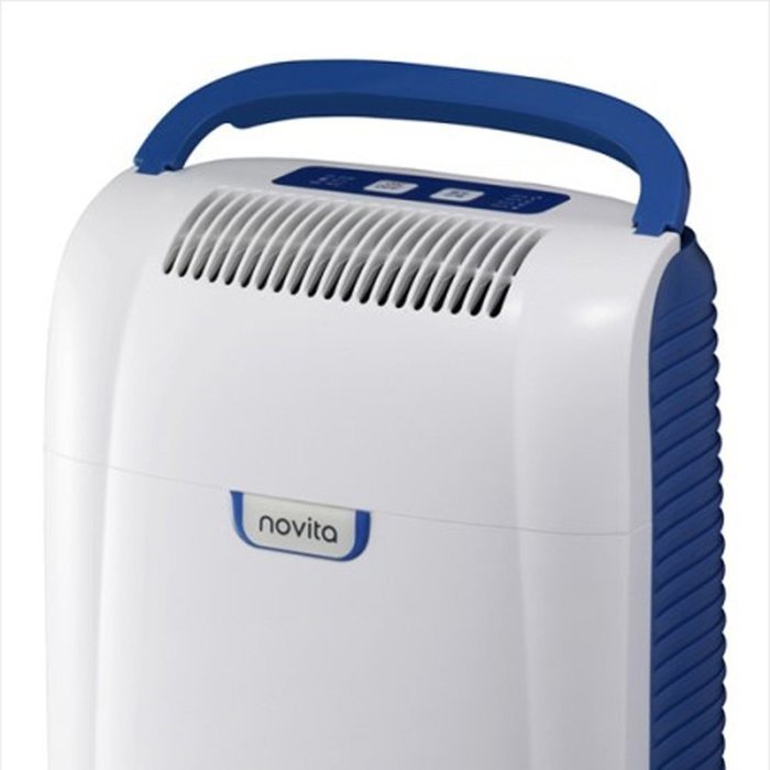 Novita Dh-103 Dehumidifier Humidity Control Low Noise White Color N6