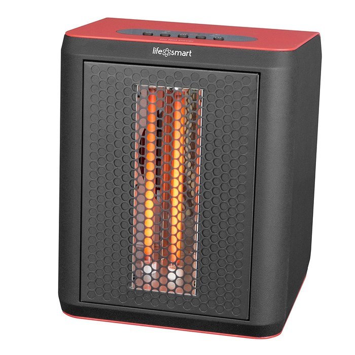 (2) Lifesmart 3 Element Quartz Desktop Heater & Fan N3