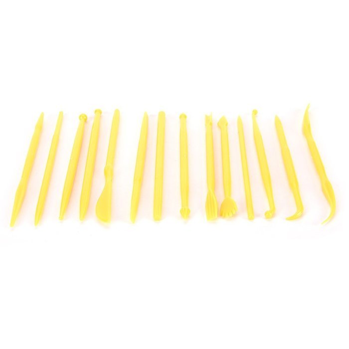 Happu-store(TM) 14 Pcs/lot Flower Cutter Sticks Dessert Fondant Cake DIY Decoration Supplies N6