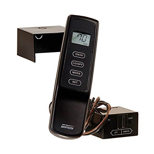 Skytech MRCK TH (SR-1001 TH) Fireplace Remote Control with Flame Adjustment and Thermostat for Servo Motor Gas... N4