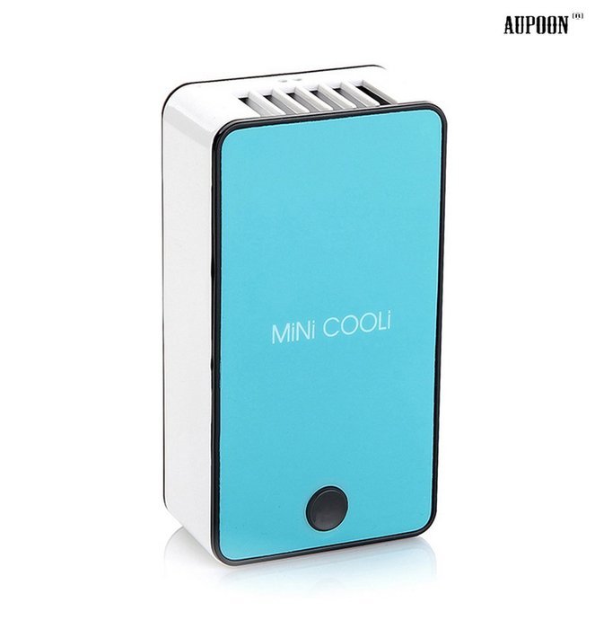 AUPOON(TM) Mini Portable Office Outdoor Air Conditioning Fan (Black) N8