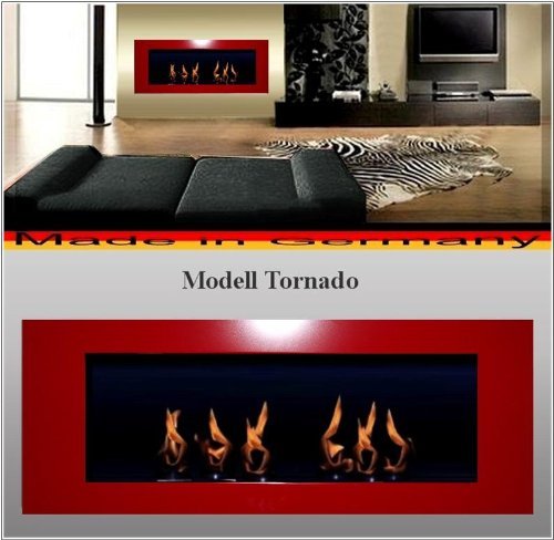 BIO ETHANOL FIRE PLACE MODEL TORNADO (Black) by "Fireplaces Manufacturer Mierzwa (DF-Shopping, Germany)" N5