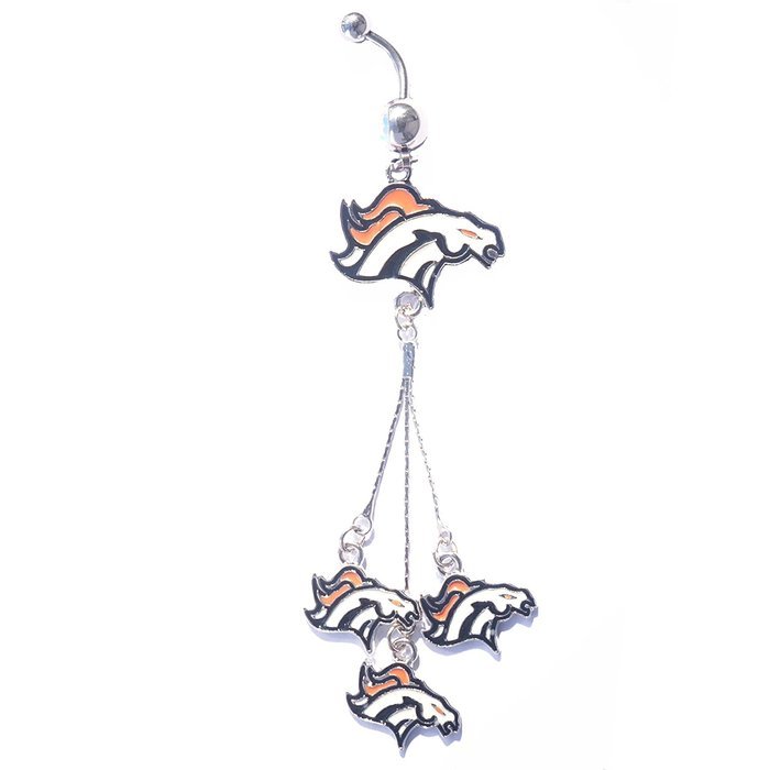 Dedegui Silver Bar Monsters tassels 14g Belly Button Navel Ring Body Piercing Jewelry
