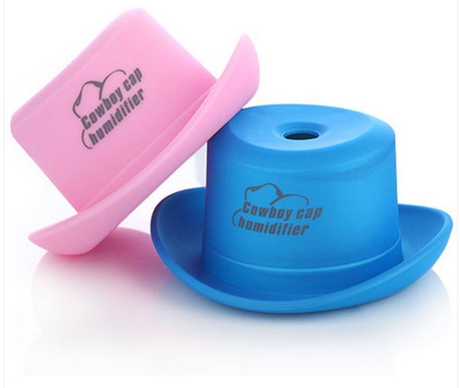 MKLOT Mini Portable Air Humidifier Cowboy Cap USB Power Air Purifying Humidifier Set Mist Output Fresh Moist Can... N4