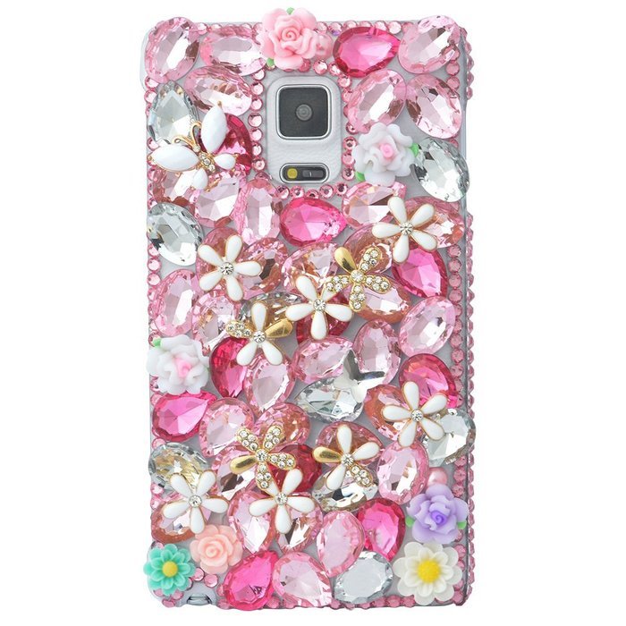 Note 4 Case,Yaheeda 3D Fashion Bling PC Hard Case for Samsung Galaxy Note 4 (2014) N13