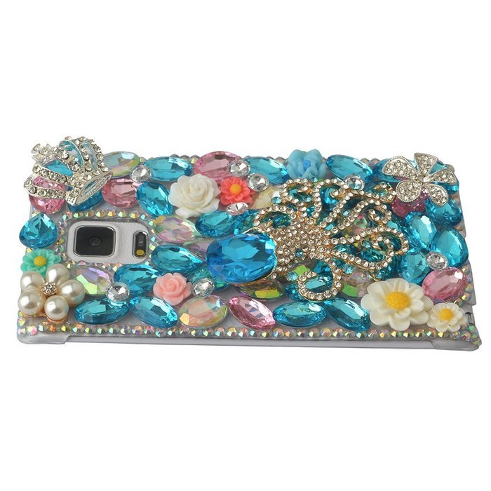 Note 4 Case,Yaheeda 3D Fashion Bling PC Hard Case for Samsung Galaxy Note 4 (2014) N19