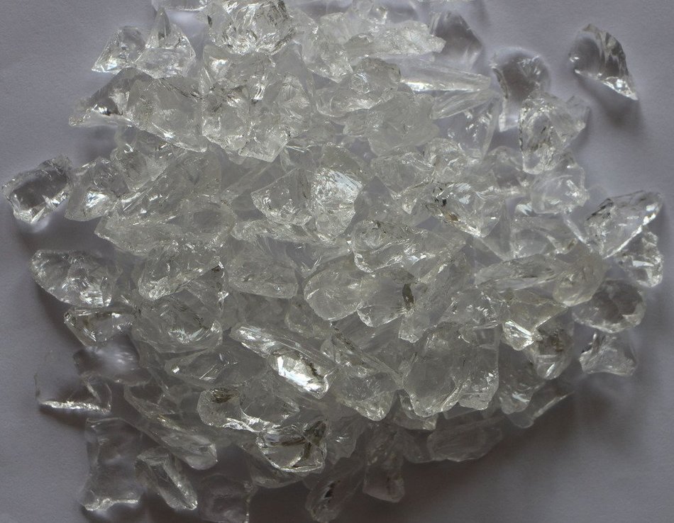 Dragon Glass 1/2" Medium Landscape Glass, 25 lb, Royal Blue N11