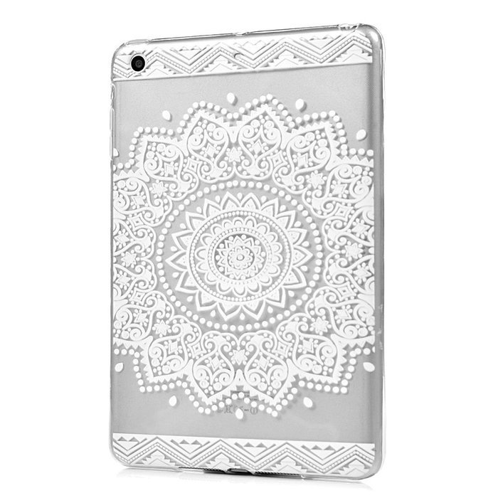 YOKIRIN iPad Mini1/2/3 Case, Fashion Printed Series Slim Fit Shock-absorption Flexible Clear Hybrid Soft TPU Rubber... N23