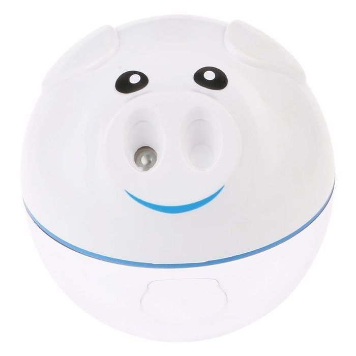 Mini kawaii Pig USB Humidifier Air Purifier Aroma Essential Oil Diffuser White N2