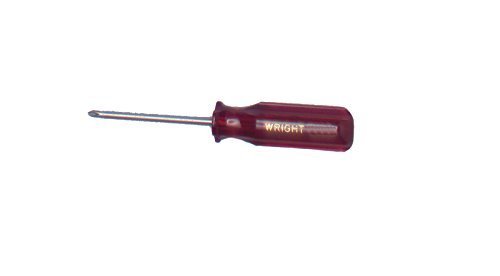 Wright Tool 9103 #0 Tip Size Phillips Screwdriver, 6 Length by Wright Tool