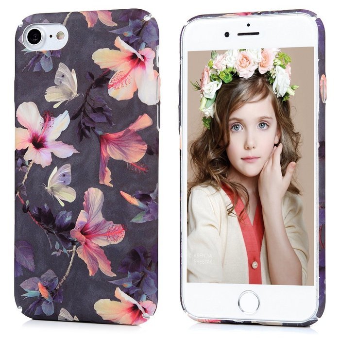Badalink iPhone 7 Case (4.7 inch) - Cute Digital Colorful Print Hard PC Case with Print Patterns Lightweight Ultra-thin... N49