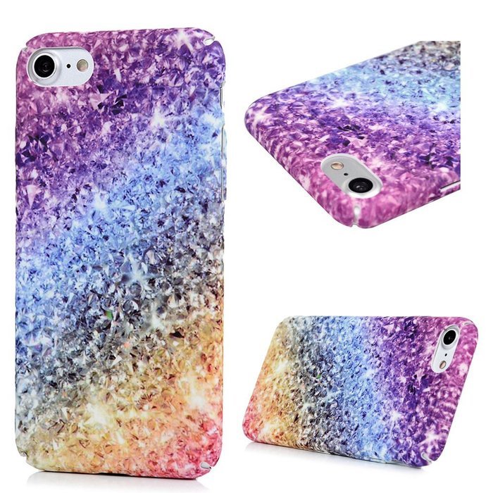 Badalink iPhone 7 Case (4.7 inch) - Cute Digital Colorful Print Hard PC Case with Print Patterns Lightweight Ultra-thin... N54