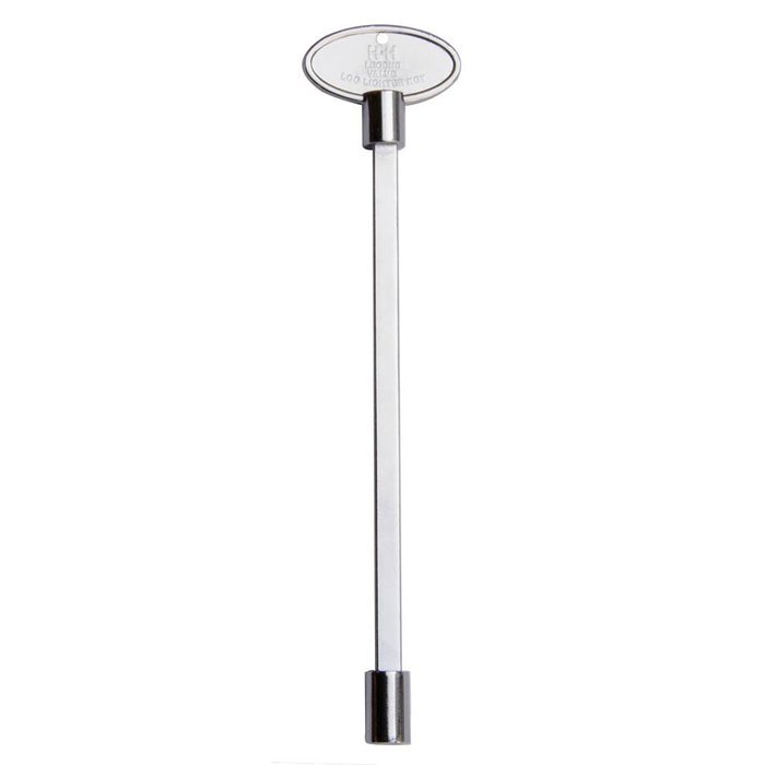 Onlyfire Products Handle Replacement Gas Valve Key for 1/4" and 5/16" Turn Ball Valve ,3",Chrome N11
