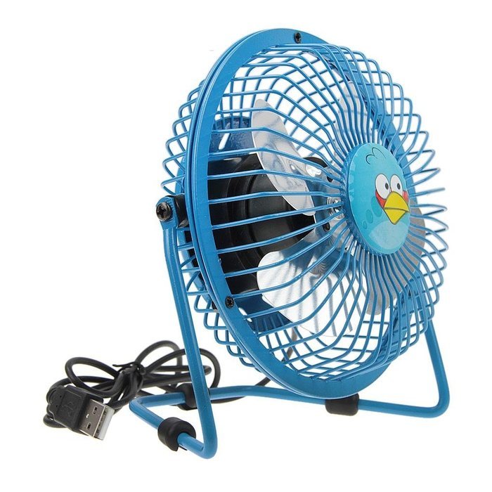 BXT 360 Degree Rotating USB Cooling Table Vintage Retro Metal Electric Home Office PC Laptop Desktop Portable... N26