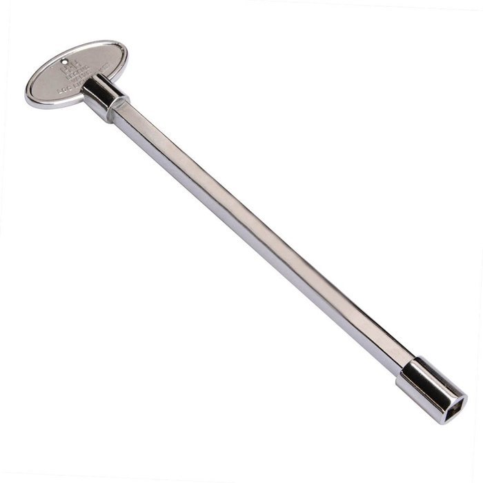 Onlyfire Products Handle Replacement Gas Valve Key for 1/4" and 5/16" Turn Ball Valve ,3",Chrome N12