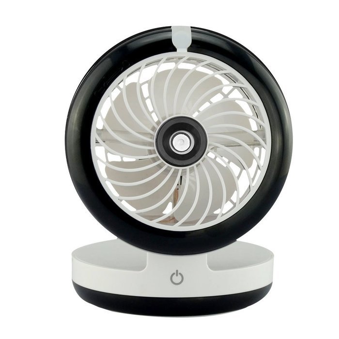 Topwell Humidifier Fan USB Mini Cooling Misting Fan Portable Water Spray Fan Rechargeable Humidifier Personal... N8