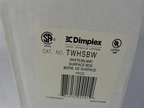 Dimplex TWHSB Surface Mount Box, White N3