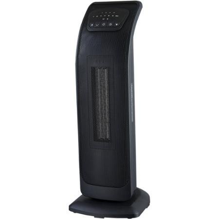 Pelonis Ceramic Tower Heater Two Settings 1500 W 23 In. Black,Gray, NT15-13C