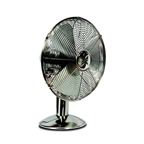 Soleus FT-30-A Metal Oscillating Table Fan, 12" N3