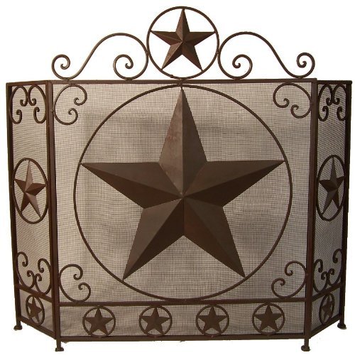 Ll Home Metal Star Fire Place Screen