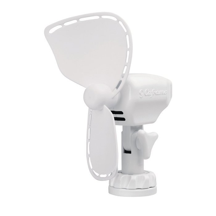 Caframo 747DC-WCS Ultimate 12V 2-Speed 7-inch DC Cabin White Fan with DC Plug