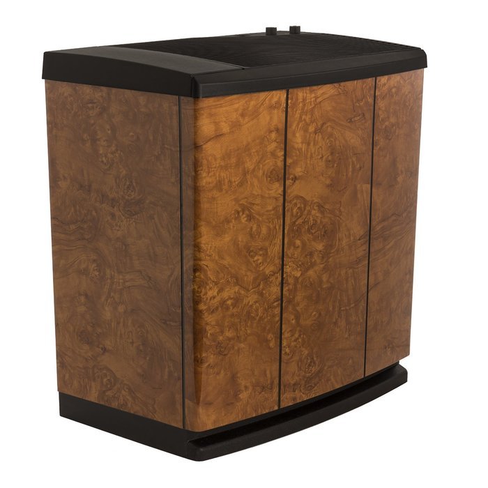 AIRCARE H12-400HB 3-Speed Whole-House Console-Style Evaporative Humidifier, Oak Burl N4