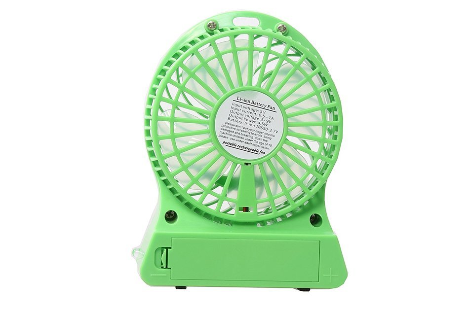 Multi-functional Portable Desk Fan Battery Operated Fan USB Rechargeable Battery Powered Handheld Fan with Lithium... N10