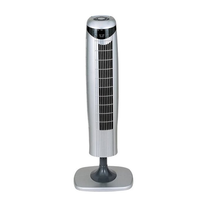 Optimus 35 Pedestal Tower Fan with Remote Control & LED - 1 Year Direct Manufacturer Warranty